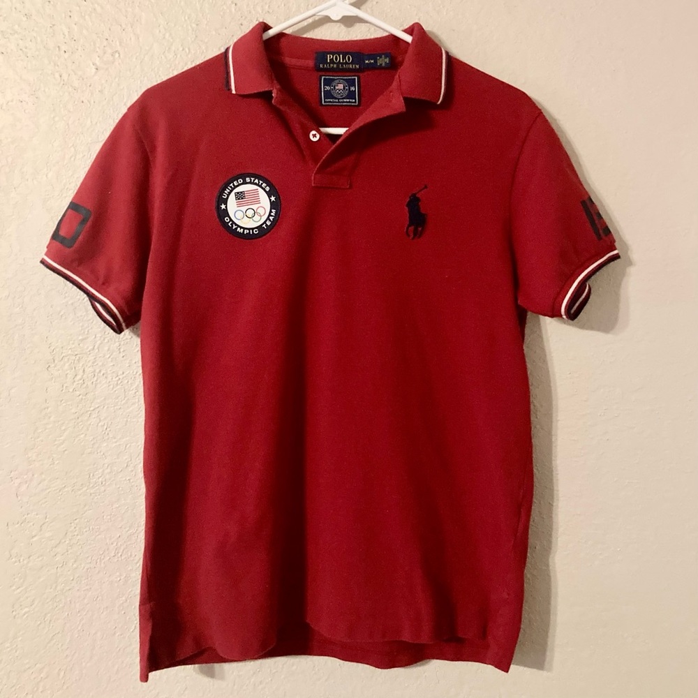 Ralph Lauren USA Olympic Team 2016 Team Red Polo